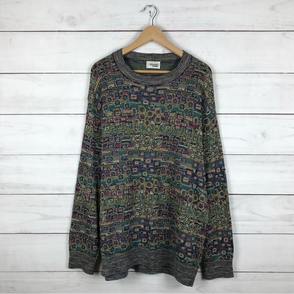 Vintage 1990s Missoni Sport Italy Sweater